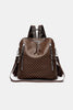 Two-Piece Duo Leather Backpack