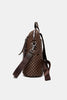 Two-Piece Duo Leather Backpack