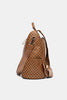 Duo Printed PU Leather Backpack
