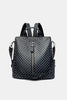 Duo Printed PU Leather Backpack