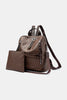 Two-Piece Duo Leather Backpack