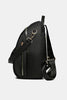 Black Poly Medium Backpack