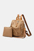 Two-Piece Duo Leather Backpack