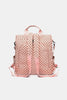 Duo Printed PU Leather Backpack