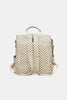 Duo Printed PU Leather Backpack