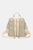 Two-Piece Duo Leather Backpack