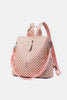 Duo Printed PU Leather Backpack